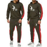 Brand New Fashion Suit JORDAN 23 spring and fall Men Sportswear Print Men Hoodies Pullover Hip Hop Mens tracksuit Sweatshirts