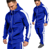 Zogaa Brand Sporting Suit Men Suit Men Hoodies Sets Mens Gyms Sportswear Jogger Suit Male Tracksuit Sets Men Sweat Suit 2019 New